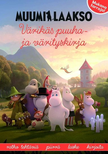 Muumi Värikäs Puuha- ja Värityskirja