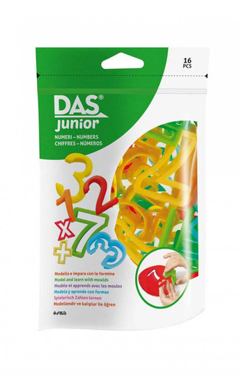 DAS Junior Muovailuvahan Muottisetti Numerot