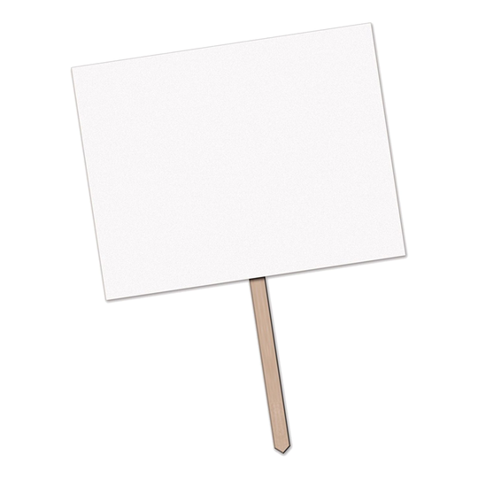 Puutarhakyltti Blank