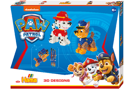 Hama - Midi Beads - Gift Box - Paw Patrol 3D (387920)