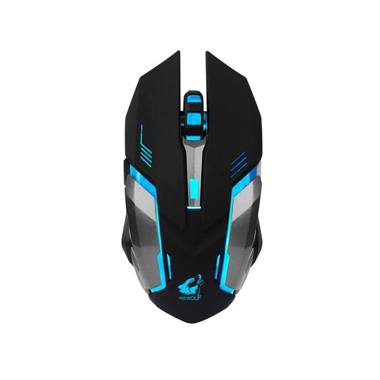 X7 langaton gaming-hiiri ja LED-valaistuksella