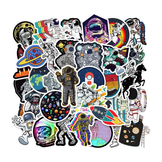 Pakkaus Tarroja - Space
