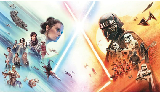 RoomMates Sisustustarrat Star Wars Skywalker