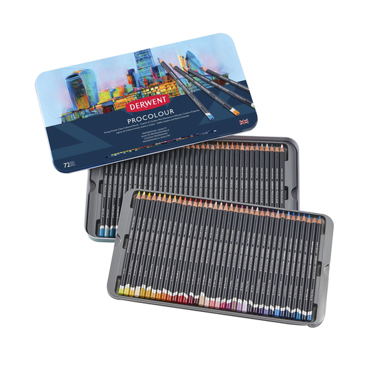 Derwent - Procolour Lyijykynät, 72 pcs