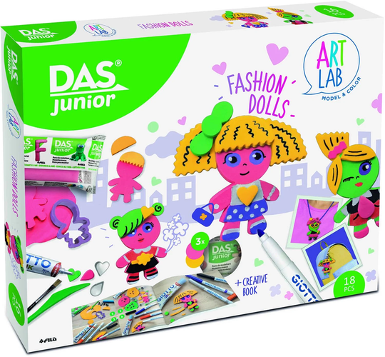 Giotto Art Lab Fashion Dolls Muovailuvahasetti