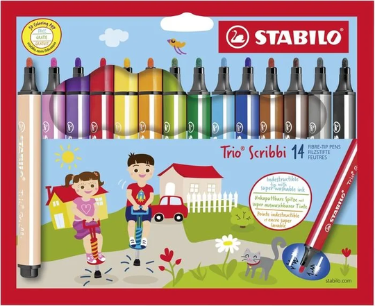 STABILO Huopakynät 14-pack