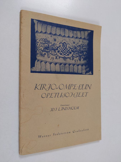 Idi Lindholm : Kirjo-ompelun opetusohjeet