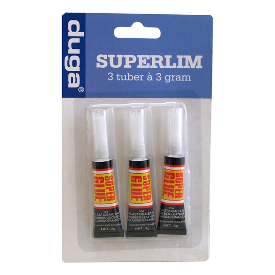 Superliima 3-pakkaus