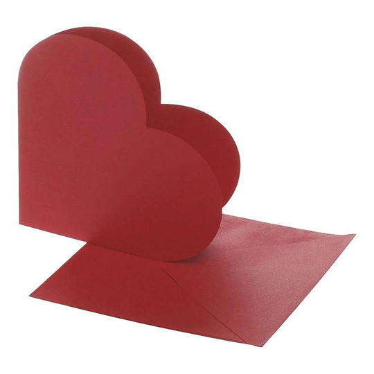 Sydänkortit Kuorilla - 10-pakkaus