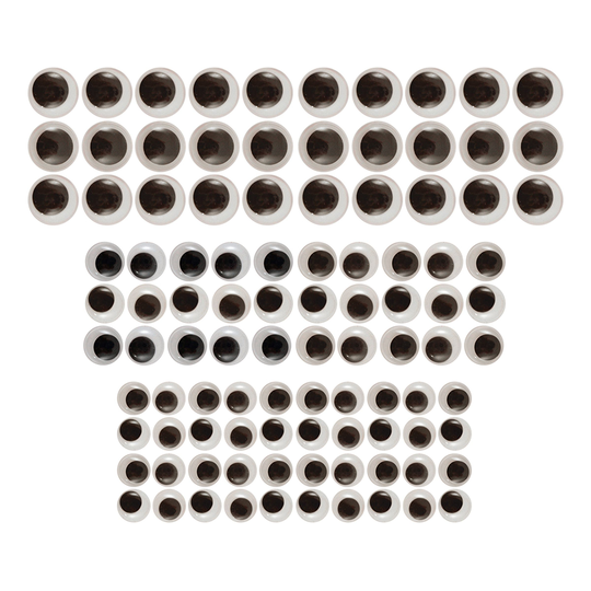 Googly Eyes Mulkosilmät - 100-pakkaus
