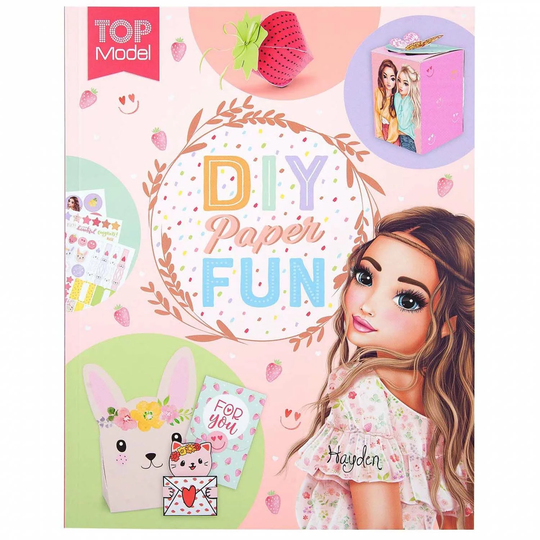 TOPModel DIY Paper Fun Askartelusetti, Flower Berry