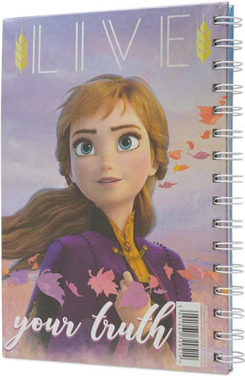 Disney Frozen 2 Muistikirja A5 Anna ja Elsa