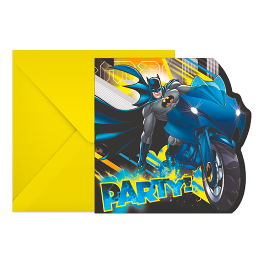 Kutsukortit Batman - 6-pakkaus