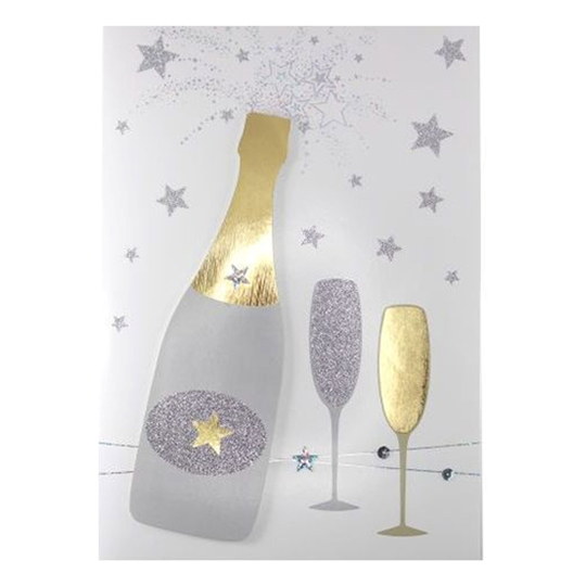 Onnittelukortti Champagne Night