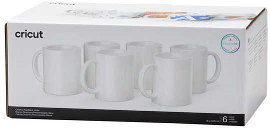 Cricut Muki 350 ml 6-pack, White