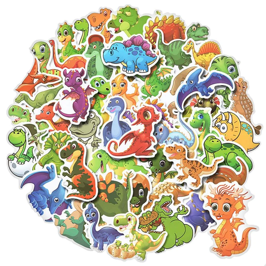 Pakkaus Tarroja - Dinosaurus
