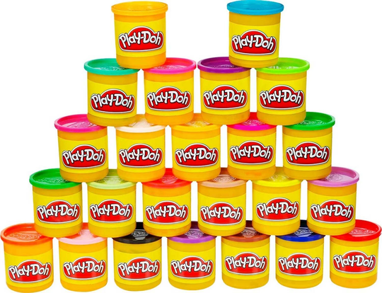 Play-Doh Muovailuvahat 24-pack, Monivärinen