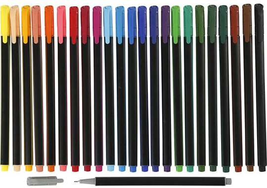Colortime Tussikynät Värilajitelma 24 Kpl