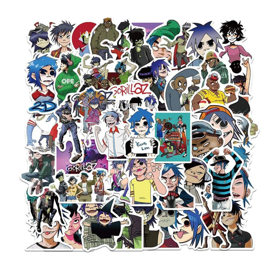 Pakkaus Tarroja - Gorillaz