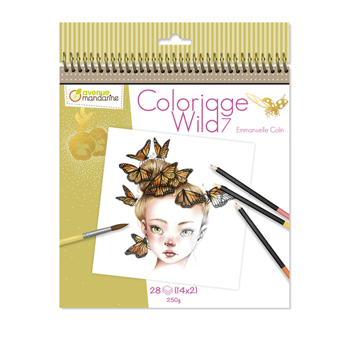 Avenu Mandarine - Emmanuelle Colin - Colouring book Wild 7