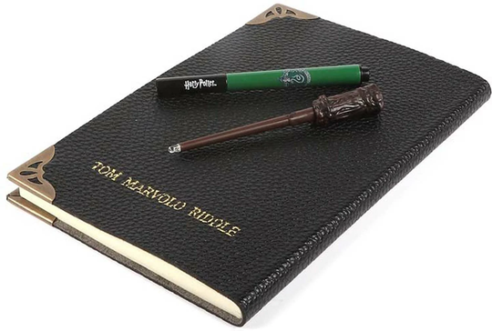 Harry Potter Tom Riddle's Diary Muistikirja + Kynä Ja Taikasauva