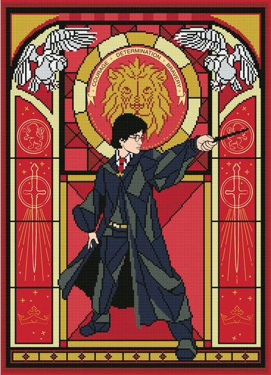 Diamond Dotz Harry Potter Lasimaalaus
