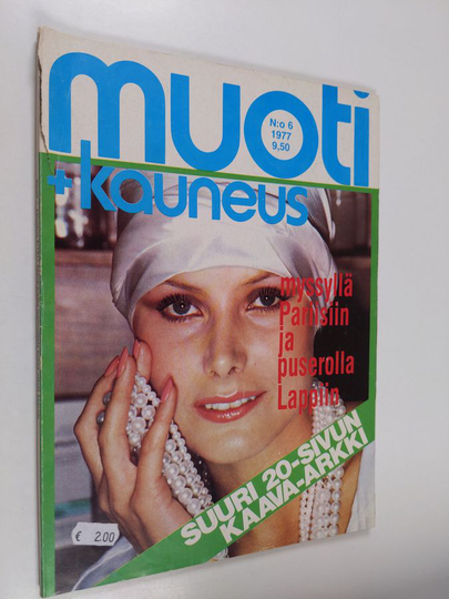 Muoti + kauneus 6/1977