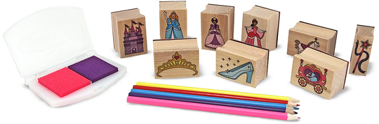 Melissa & Doug Prinsessaleimasimet ja Värikynät